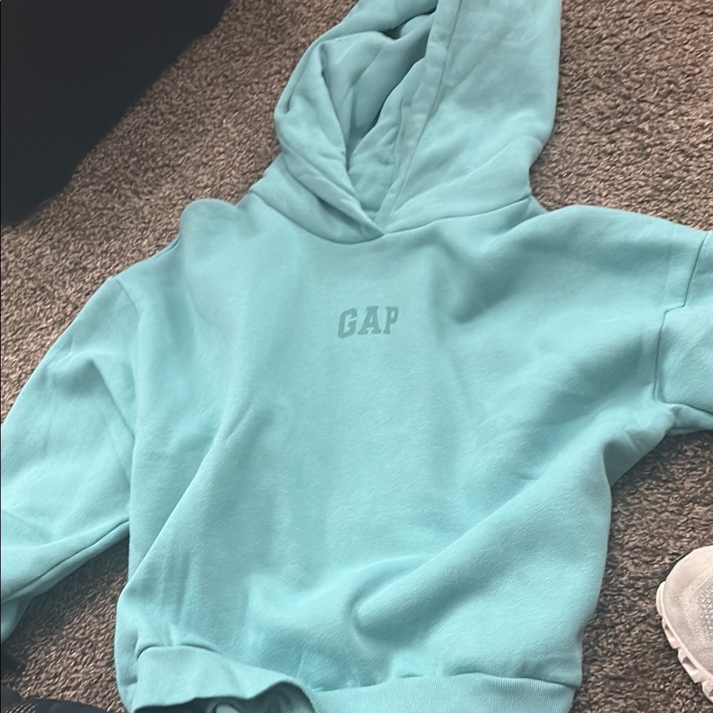 GAP Mint Green Pullover Hoodie